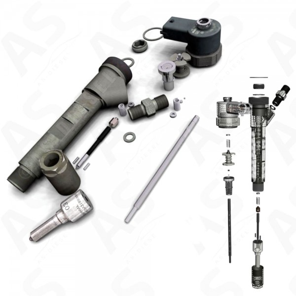 Kit d'outils de démontage de siège d'injecteur diesel, Delphi